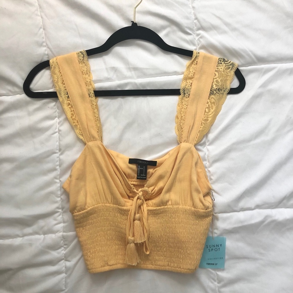F21 Sunny Spot Collection Cropped Tank